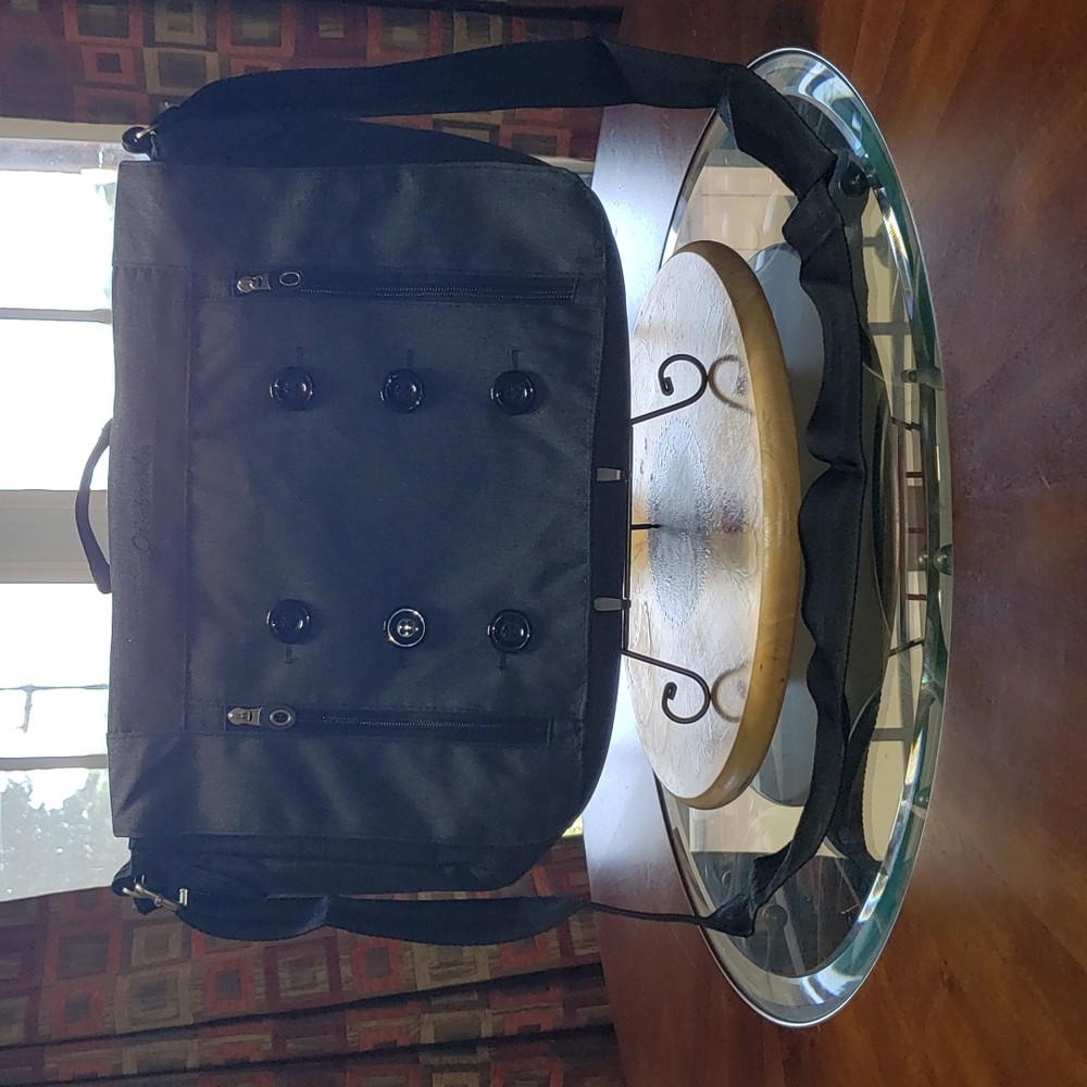 💘🖤💘 OVERBROOKE LAPTOP MESSENGER TRAVEL OVERNIGHT CARRY-ON TOTE SHOULDER  BAG